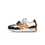 New Balance NB 327 Cushioning Abrasion Resistant Breathable Low top Casual City Commuting Running Shoes Women's Brown WS327KB(Team1877-) 35 white