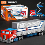 BLOKEES Transformers ehitusklotsid Rattad CT01 Optimus Prime koos k&auml;ruga Tegevuskujud Spleissitavad m&auml;nguasjad Kogumiseks