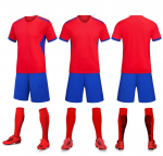 Jalgpallis&auml;rkide komplekt Meeste treeningus&auml;rk Tr&uuml;kitud s&auml;rk Laste t&auml;iskasvanute spordis&auml;rk Jalgpalli meeste s&auml;rk children's size 20 (height 110-120cm) punane