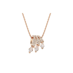 Swarovski Draakoni ja F&ouml;&ouml;niksi K&uuml;&uuml;nisega Kaelakee Unisex kaelakee Roosa 5675826 Box (Random Color)