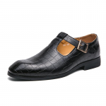 Uued Vintage Terava Ninaga Avatud Varba Vabaaja Nahast &Otilde;hulised Kingad Meestele Disainer Sandaalid Pulmakleit Formaalne Madalad Jalan&otilde;ud 38