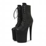 Seksikad naiste kingad Pole Dance Kingad Pumps Party Club Platvorm K&otilde;rge kontsaga kingad Mudelsaapad Plus Size 35