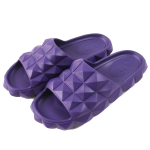 Excellent Valentino Garavani Sandals Roman Stud Turtleneck purple rubber 38 Used blue
