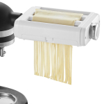 Pasta lisatarvik KitchenAidi seismikserile, 3-IN-1 roostevabast terasest pasta rullimise ja l&otilde;ikamise komplekt, sealhulgas pasta lehe rullik, spagetid ja fettuccine