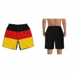 Saksamaa Saksamaa Poks Muay Thai L&uuml;hikesed P&uuml;ksid Rahvuslipp 3D Prindiga Kotkas Treening Unisex Mehed Naised Kiiresti Kuivavad Fitness J&otilde;usaal Treening Vabaaja T&auml;navar&otilde;ivad S