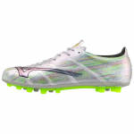 Mizuno Alpha 2 Elite AG 'Silver Neon' P1GA256309 39