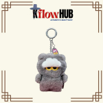 G DRAGON X ZO&FRIENDS POP UP ZOAFUL TALV Mini Zoa Palus V&otilde;tmehoidja / N&auml;okott V&otilde;tmehoidja MINI PLUSH KEYRING GREY