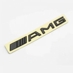 3D ABS Kroomitud Embleemid Logot&auml;hed Auto Pagasiruumi M&auml;rk Kleebis Mercedes Benz AMG W204 W205 W212 W213 X253 W163 W166 W167 W246 W222 jaoks must