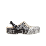 Crocs Classic Fliisiga Vooderdatud Klomp Bandana Must Valge Chai Meeste Tennised Kett Multi 208061-2ZM 43-44