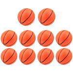 10tk 10cm t&auml;ispuhutavad korvpallid PVC minikollased korvpallid v&auml;ikesed korvpallid suveks rannakorvpalliks siseruumidesporti oranž