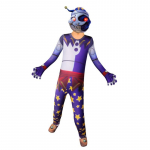 Sundrop Fnaf Klouni Cosplay R&otilde;ivad Poistele T&uuml;drukutele Kehakost&uuml;&uuml;m Mask Peo Kombinesoon T&auml;iuslik Halloweeni Cosplay ja Pidude Jaoks 120Y