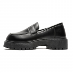 Meeste kvaliteetne valik nahast kingad Vabaaja mood Retro meesterahva Derby kingad Trendikad platvormkingad K&otilde;rgetasemelised mokassiinid Zapatillas Hombre 39 must