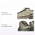 Salomon XT-6 GORE-TEX Vintage Khaki Unisex tossud Tan Major-Brown L41741200 45⅓