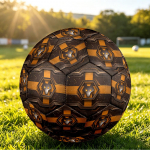 Wolverhampton Wanderers Football Tr&uuml;kitud Suurus 5 Jalgpallipallid Jalgpall, Libisemiskindel T&auml;iskasvanute M&auml;ngu Jalgpall Suveniir Jalgpallif&auml;nnidele Size 5