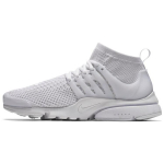 Nike Air Presto Flyknit Ultra Triple White 835570-100 42 valge/helepunane