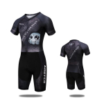 2026 Malciklo Meeste Triatloni L&uuml;hikeste Varrukatega Triatlonisuit Hingav Kiiresti Kuivuv Meeskonna Skinsuit Rattas&otilde;it Ujumine Jooksmine V&otilde;istlus &Uuml;hes T&uuml;kis &Uuml;likond Triatlon M black