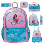 Uus Smiggle Multikakujuline T&uuml;drukute Armas Seljakott Suure Mahutavusega Vabaaja Kott Koolilastele L&otilde;unakotiga Moana fully automatic pen box