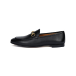 GUCCI Betis Glamour Nahast Mokassiinid Must Naiste 482464 BLM00 1000 36 black