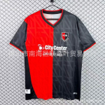 Newells Old Boys 2026-2027 Argentina Primera Divisjoni Koduv&auml;ljakuv&auml;line L&uuml;hikeste Varrukatega Jalgpallis&auml;rk Meeste Small red