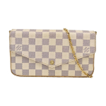 [Kasutatud] Pochette Felicie Kaasaskantav Ruuduline &Uuml;mbrikklapiga K&auml;ekott - Hea #1N7PCFR ONE SIZE beige