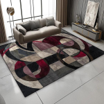P&otilde;hjamaade abstraktne kunst Luksuslikud vaibad Elutuba Geomeetriline Kodu kaunistus Pestavad pehmed vaibad Diivani piirkond Magamistuba libisemiskindel p&otilde;randamatt 160cm x 230cm