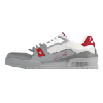 LOUIS VUITTON Treenerid Madalad Tennised Rula Kingad Unisex Hall 1AHTI9 41.5 gray