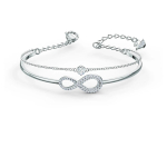 Swarovski Infinity K&auml;ev&otilde;ru Valge Roodiumiga Pinnatud 5520584 valge