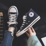 K&otilde;rge s&auml;&auml;rega l&otilde;uendkingad Naistudeng Ulzzang Trend Harajuku Retro Mitmek&uuml;lgsed tossud 40 white