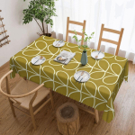 Orla Kiely Multistem Ristk&uuml;likukujuline Laudlina Veekindel Laudlina Skandinaavia Lilleline Lauakate 60*90inch(152cm*228cm）