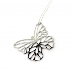 Highness [L7940] &ndash; h&otilde;bedane kaelakee  Butterfly Light h&otilde;be