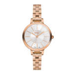 Lee Cooper [Q0700] - Montre cr&eacute;ateur 'Lee Cooper' argent&eacute; dor&eacute; ros&eacute; (gold pink) - 34 mm h&otilde;be