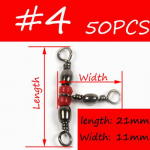 50 tk messingist 3-suunaline veerev p&ouml;&ouml;rlev merekivi kalap&uuml;&uuml;gitarvete r&otilde;ngaste konnektor #4