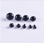 100 tk mustad plastikust nukusilmad karule t&auml;idisega m&auml;nguasjade jaoks Scrapbooking nukunukud k&auml;sit&ouml;&ouml; silmad m&auml;nguasjade jaoks 10mm