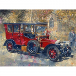 Teemanttikandid 5D DIY Teemantv&auml;rvimine Klassikalised autod t&auml;isruudu mosaiikpilt Kodukaunistus 20X30CM