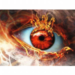 Teemantmaaling Teemanttikandid Mitmev&auml;rvilised naistesilmad 5D DIY Mosaiic King Home Decoration 20X30CM