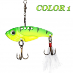 Sougayilang Hart Swimbait Spoon S&ouml;&ouml;t P&uuml;&uuml;gilant Metallist VIB S&ouml;&ouml;dad Jigid P&uuml;&uuml;gilandid Kalastustarbed roheline