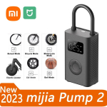 Algne Xiaomi Mijia inflator kaasaskantav nutikas digitaalne rehvir&otilde;huandur elektriline pump mootorratta mootorratta auto jalgpalli jaoks black