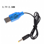 3,7 V laadija 2,5 mm/3,5 mm Lipo aku Intelligence USB droon Electric 2.5
