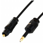 1,96 Ft Toslink isane minipistik 3,5 mm isane digitaalne optiline SPDIF-helikaabel