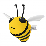 Autode sisekujundus Mesilane Auto Auto Outlet Vent Parf&uuml;&uuml;miklamber L&otilde;hna Ornament L&otilde;hna &Otilde;huv&auml;rskendaja Autoosad kollane