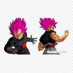 Plaastrid riidekoti jaoks Triikraud termokleebistele Dragon Ball Vegeta Black Vegeta Goku muster pestav soojus&uuml;lekanne