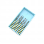 6 tk hambaravi karbiidpuur Kirurgilised endodontilised volframist luul&otilde;ikurid puuritera Endo-Z kiire hambaravi t&ouml;&ouml;riistad 21/25/28mm valikuline 25mm