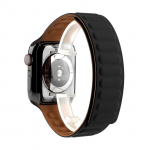 Magnetiline silikoonpaela rihm Apple Watchi rihma jaoks 44/40/42/38/41/45 mm magnetiline sooloaasaga k&auml;ev&otilde;ru jaoks Iwatch Apple Watch 7/SE/6/5/4/3/2 42MM-44MM-45MM