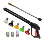 K&otilde;rgsurvepesuri pihusti otsiku otsikute adapterite komplekt 4000PSI M22 1 Kit