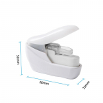 Raamatupaberi klammerdamine Mini kaasaskantav klambrita klammerdaja kooli kontoritarbed