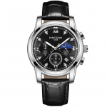 Br&auml;ndi KIMSDUN Golden Shidon kuulus k&auml;ekell Moon Phase meeste k&auml;ekell Meeste moekell veekindel multifunktsionaalne kronograafi kvartskell