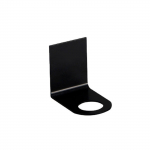 Riidepuu seinakleebis du&scaron;igeeli pudelihoidja &scaron;ampoon k&auml;teseebi konksuhoidja vedelseebi hoidja k&ouml;&ouml;gile vannitoale L must