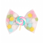 Uued pitsist vibu juuksen&otilde;elad T&uuml;drukutele Kawaii &Uuml;kssarvik Pulgakomm Juukseklambrid Printsess Sweet Barrettes Laste Juukseaksessuaarid T&uuml;drukutele Kingitused 7*8cm