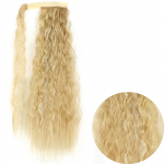 MISS WIG Naiste mood, pikk laineline m&auml;his hobusesaba &uuml;mber s&uuml;nteetilisest kiust pikk lokkis Cosplay igap&auml;evaseks kandmiseks lainelised juuksepikendused 55 cm