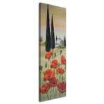 L&otilde;uendiprint Toscana maastik moonilill 30x90 roheline